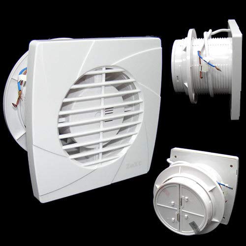 Wandventilator 100mm WD2K Rückstauklappe weiss Lüfter Ventilator Küche Bad TOP ! Cover