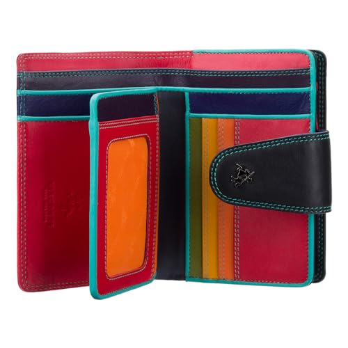 Visconti SP31 Soft Leather Multi Colored Bifold Wallet2