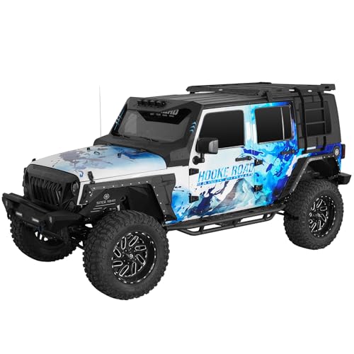 Estribos laterales para Jeep Wrangler JK 4 puertas 2007-2018 miniatura 5