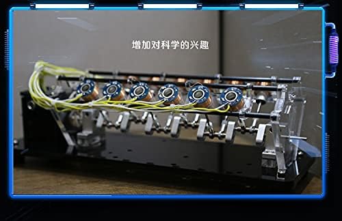 Electromagnet engine speed motor engine model can start the car engine v-type engine - (Speed(RPM): Four coil)