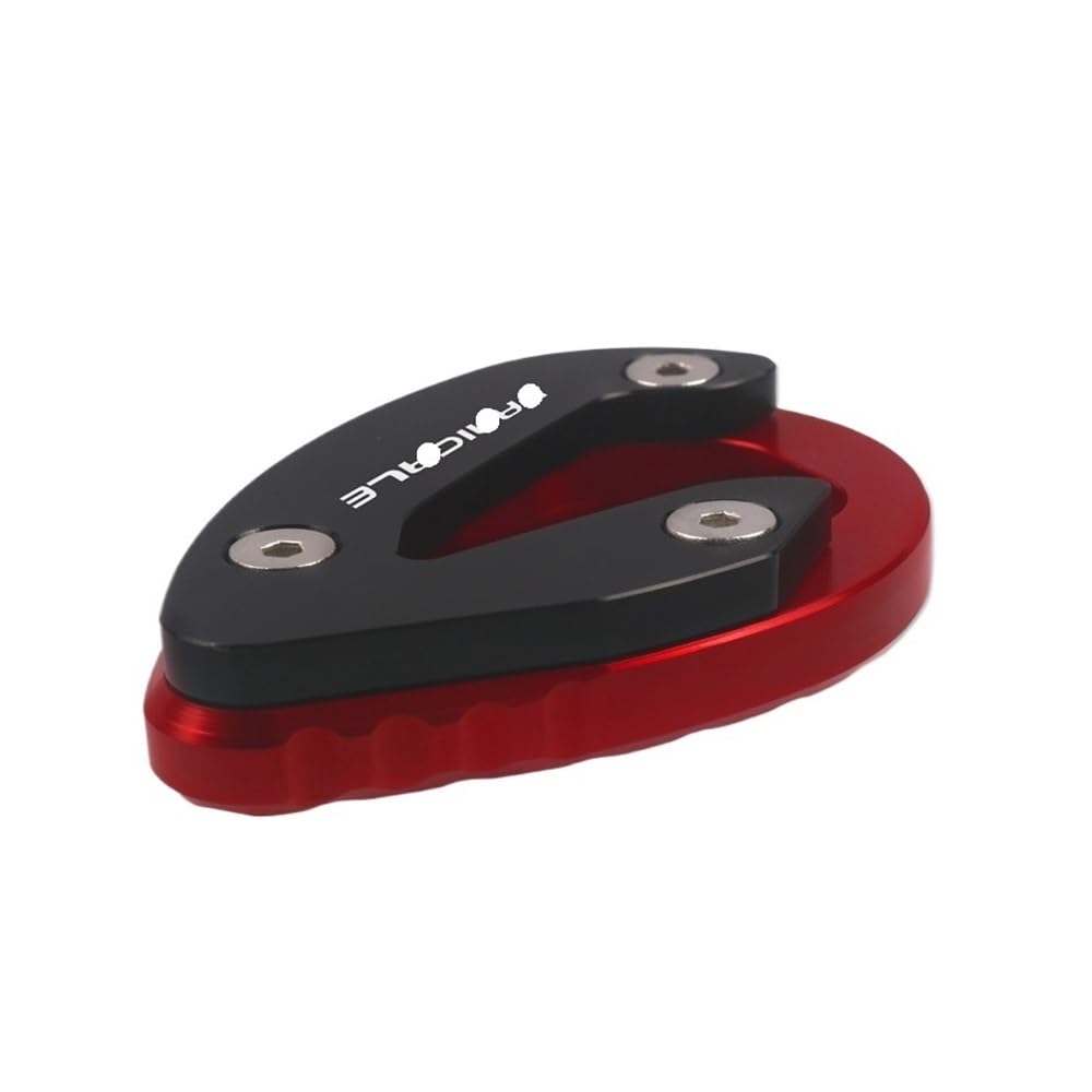 BTWSRX Kick Pad Piastra di Supporto Laterale per Moto, Appoggio per Ducati 899 959 1199 1299 V2 Panigale 2015-2020, Estensione Cavalletto cavalletto Laterale(Oro
