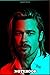 Notebook: Brad Pitt Portrait Poster , Journal for Writing, College Ruled Size 6 x 9, 110 Pages