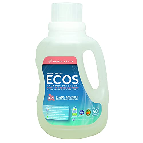 Ultra Ecos Laundry Detergent Magnolia And Lily 50 Fl Ounce (1.478 L) Liquid #TOP17