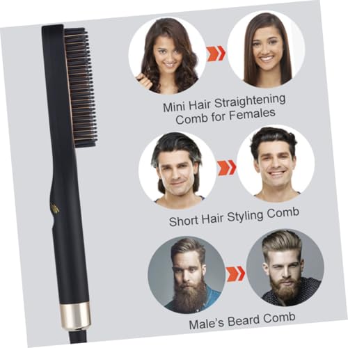 Peine eléctrico para barba con temperatura ajustable miniatura 6