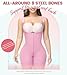 SHAPSHE Fajas Colombianas Moldeadoras De Cintura Y Abdomen Reductoras Faja Body Shaper Postparto Para Mujer Postpartum Stage 1/2/3 Bbl Compression Garment for Women Pink