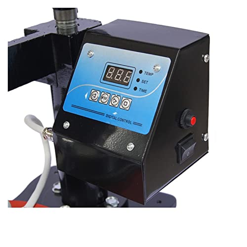 Prensa térmica digital para sublimación con plato de 12 cm miniatura 3