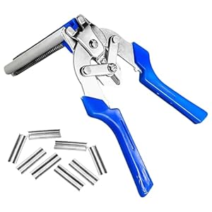 KHZen Zaunzange mit 600 M Zierklammern