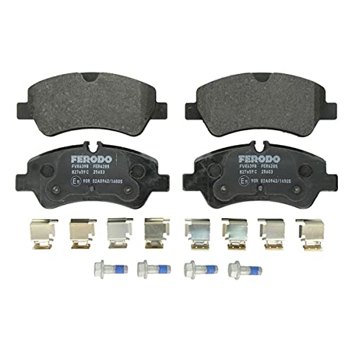 FERODO FVR4398 Jeu de 4 Plaquettes arrière pour longs trajets en famille