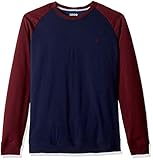 IZOD Men's Big and Tall Advantage Performance Color Block Crew Fleece