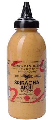 Terrapin Ridge Farms Sriracha Aioli Garnishing Sauce – Creamy with