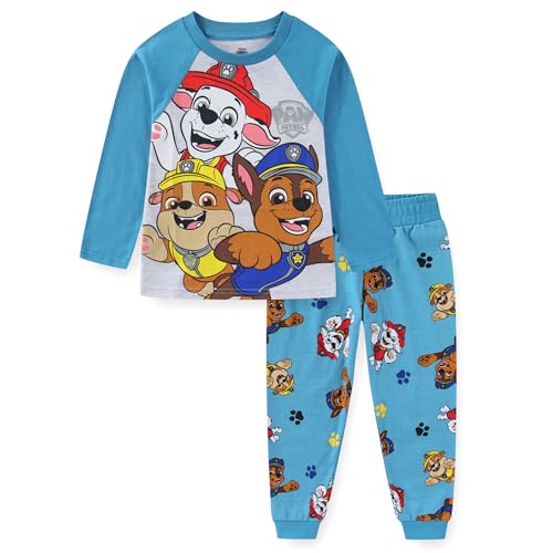Image of Paw Patrol Boys Long Sleeve Shirt and Pants Set for Toddler to Big Kids