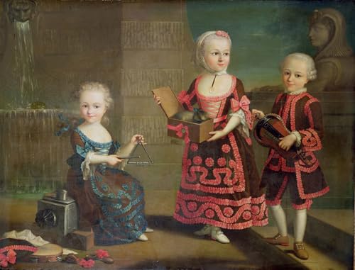 Impression sur toile portrait de groupe jeune fille pour masquer mur vide salon