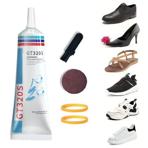 Colle Chaussures Ultra Forte,60ml Colle Forte Chaussure,Colle Semelle Chaussure,Super Glue Extra Forte,Colle de Réparation de Semelle,Réparation Cuir Caoutchouc Chaussure,Bottes,Boots