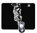 Produktbild Curious Wild Deer and Birdie Climbing Tree at Night to See The Stars, Non-Slip Thick Rubber Large Mouse pad