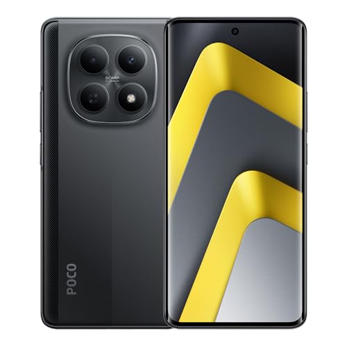 XIAOMI POCO M8 5G Smartphone, 8+256 GB, Dual-Kamera, 50 MP, AMOLED-Display 6,77 Zoll, 120 Hz, Schwarz