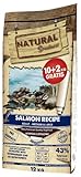  Natural Greatness Receta Salmon Sensitive Medium & Large  Alimento Seco  Ultra Premium Quality  Para Perros  12 kg