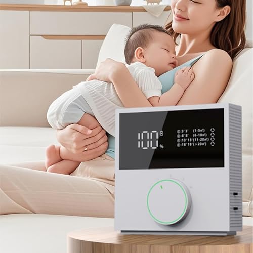Purificador de aire ionizador eliminador de olores blanco miniatura 3