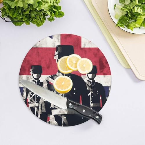 Planche à découper de comptoir en verre durable résistante aux rayures