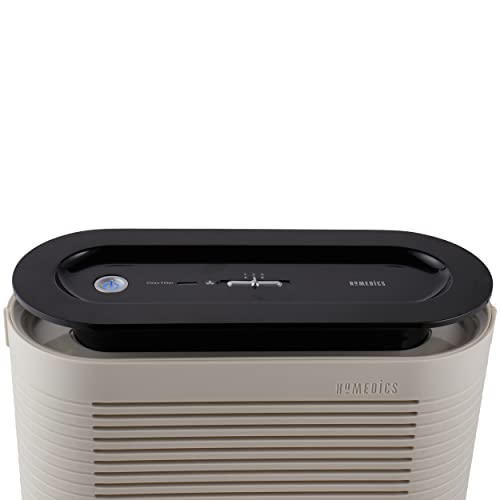 HoMedics AR-10A-GB Air Purifier for Home, Air Filter Cleaner with HEPA filter, Eliminates 99.97% of Allergens, Bacteria, Viruses and Pet Dander, Relieves Asthma, 3 Speeds For Better Sleep, Ultra-Quiet