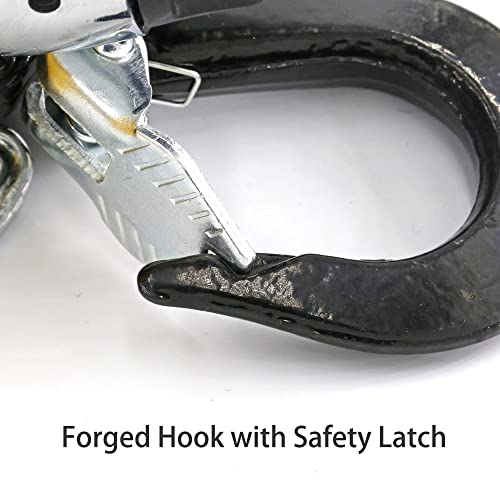 Manual Lever Hoist Come Along Puller Rachet Lever Hoist (0.25T-1.5M) Mini Chain Fall Small Hoist 550 Lbs #TOP5