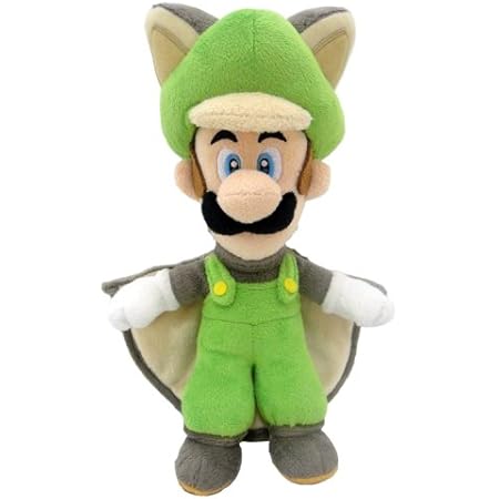 Amazon Co Jp スーパーマリオ ムササビルイージ S ぬいぐるみ おもちゃ