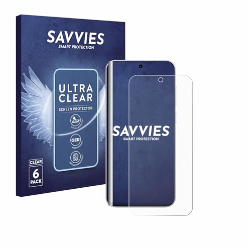 savvies 6 Pack Screen Protector Compatible with Vivo X300 Pro Protection Film Clear