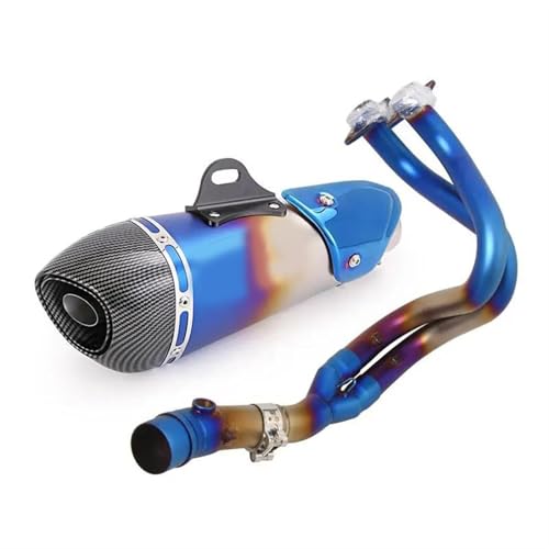Sistema de escape completo con tubo de enlace para potenciar tu Kawasaki Versys 650