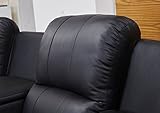 Mapo Möbel Ledersofa Kinosofa Fernsehsofa 5129-Cup-3-S - 9