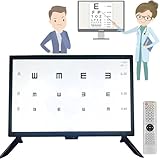 👓【MULTIPLE VISUAL TARGETS FOR COMPREHENSIVE EYE TESTING】Doté de nombreux motifs de test : tableau E, tableau C, lettres, chiffres, cibles pour enfants, marqueurs rouge-vert, astigmatisme, dépistage de daltonisme et entraînement d’amblyopie. Il couvre les examens basiques, l’astigmatisme, la faiblesse chromatique et l’optométrie pédiatrique pour satisfaire to-us les besoins.