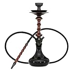  Japona Hookah Shuriken Mini Venge - Pipa de agua, color negro
