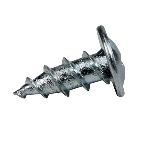 100 Pack Tornillos para Madera Rok Hardware #8 x 1/2" (12.7mm) Rosca Estándar Cabeza Truss Zinc miniatura 5