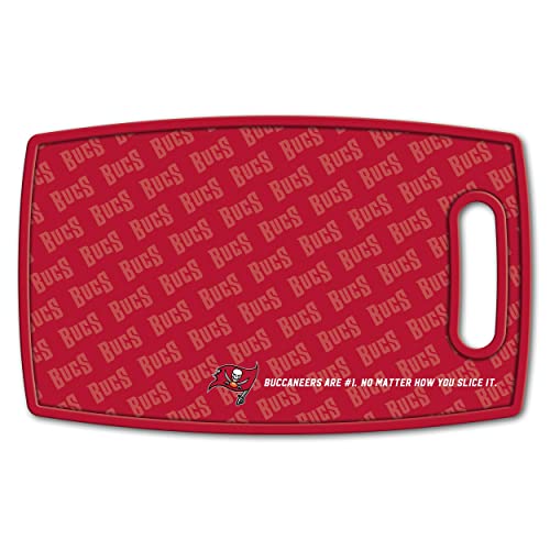 Image of YouTheFan NFL Tampa Bay Buccaneers Logo Series Cutting Board