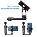 Leenconghui Aluminium Alloy Phone Holder Mount for DJI Pocket 3, Cell Phone Holder Tripod Adapter Phone Clip Expansion Accessories with 1/4