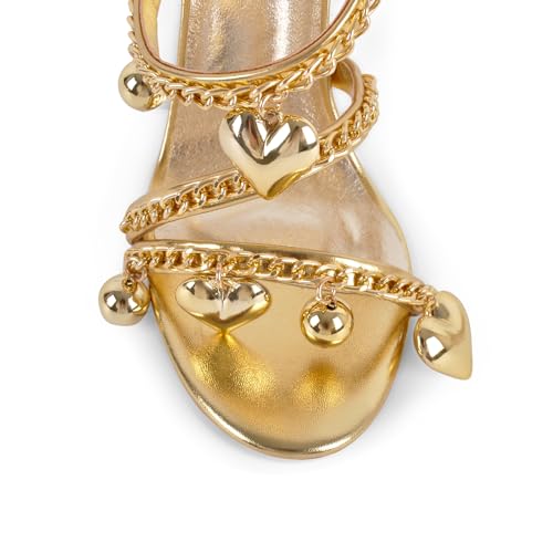 Wrap Around Strap Stiletto Heel Sandals Love Ankle Strap Open Toe Round Toe4