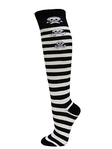 Image of SocksKnee Women Multi-Pack Colorful Variety Design Assorted Activewear Knee-High Stocking Socks, 9-11