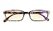 UV Protection,Anti Blue Rays,Reduce Eyestrain,Computer Reading Glasses Men Women(Tortoiseshell,Amber Tinted Lenses) +0.75