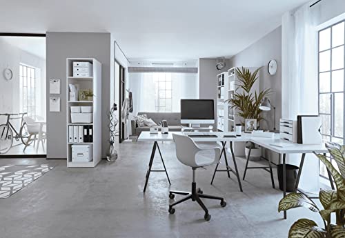 Leitz 55612095 Mini Stapler And Hole Punch Set, Staple Or Punch Up To 10 Sheets, Includes P2 N°10 Staples, Wow Range, Black #TOP2