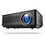 M5 M5W M5S M5SW Full 1080P Projektor 4K 6500 kompatibel SB mit Geschenk (Farbe: M5) (M5S) kleines Geschenk