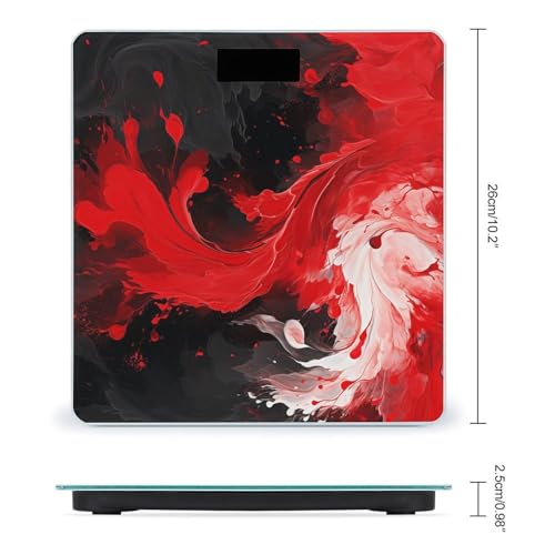 Báscula Digital de Baño Precisa 400 lb Pantalla LED miniatura 2
