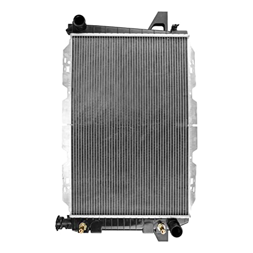 Image of PHILTOP CU1451 Engine Coolant Aluminum Radiator for1985-1996 Bronco 1985-1997 F-150, F-250, F-350 1988-1997 F-53 Motorhome Chassis, F-Super Duty (Replaces OEM 2 Row Core; w / 2-3 /8 in. Thick Core)