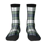 HLBSDM Calzini divertenti con motivo tartan del Clan Gordon, calzini pazzi, morbidi e traspiranti, perfetti per uomo e donna.