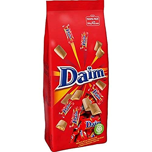 MONDELEZ International Daim Mini Milk Chocolates with Almond Caramel Center, 280 Gm (B0767K2VJ6) Amazon Price History, Amazon Price Tracker