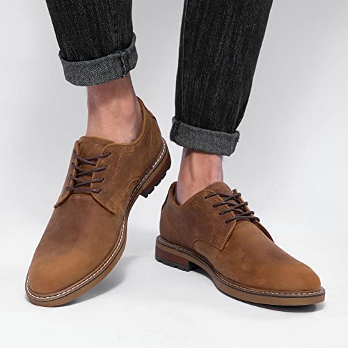 Image of Arkbird Mens Dress Shoes, Lace Up Leather Oxford