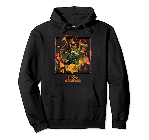 Sweat Marvel Doctor Strange Void Hoodie en coton noir de style cosplay