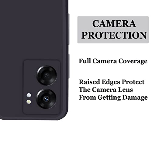 Image of A rtistque Back Cover Case for Oppo K10 5G with Camera Protection | Shockproof TPU | Stylish Protective Design | Slim Fit | Ultra Matte | Oppo K10 5G Back Cover - Black