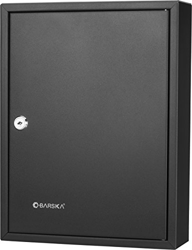 Barska Cb13232 Key Lock 42 Position Adjustable Key Cabinet Lock Box Black ,10.6" X 3.1" X 13.75" #TOP4