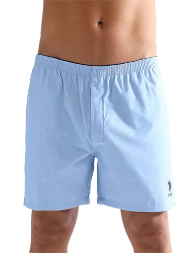 Image of U.S. Polo ASSN. Mens EX003 Cotton Essential Easy Lounge Boxer Shorts -Pack of 1