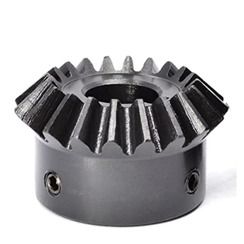 1PCS 1 Mod 30 Tooth Carbon Steel Straight Bevel Gear Black Hole 5mm - 15mm M5 Transmission Industrial Bearings Gears(8mm)