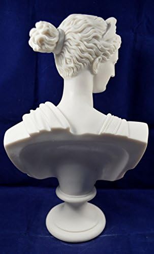 Miniatura 4 de Estia Creations Artemisa Escultura Diana Busto Antigua Diosa griega de la caza Gran Estatua
