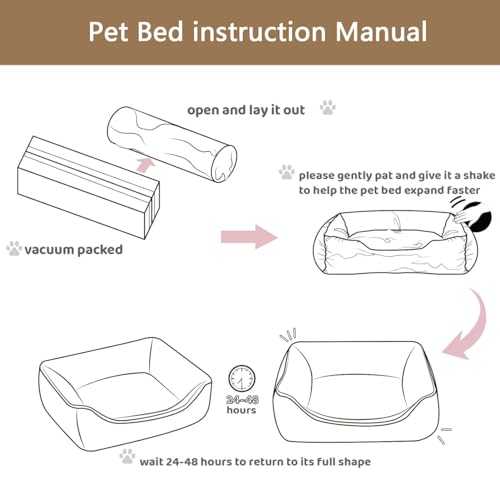 Panier chien grande taille orthopédique et lavable pour grands animaux